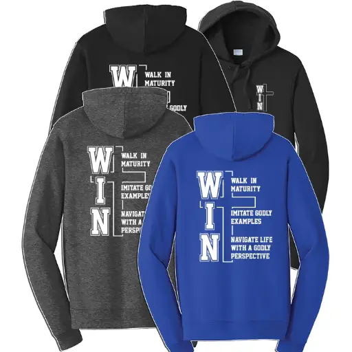 CORNERSTONE CHRISTIAN Hooded Sweatshirt with choice of color